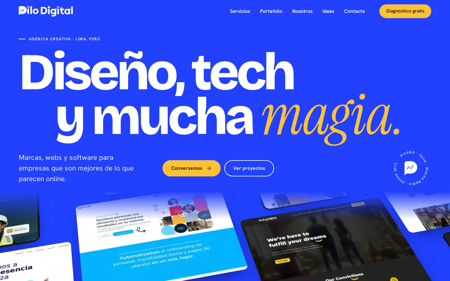 Captura de la portada nueva de dilodigital.com